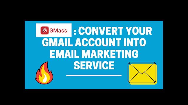 Convert your Gmail account into Email Marketing service